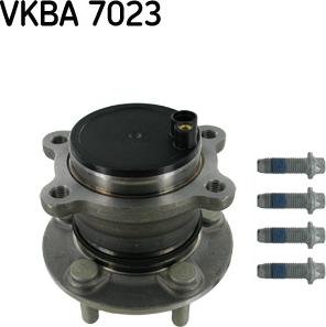 SKF VKBA 7023 - Wheel hub, bearing Kit autospares.lv