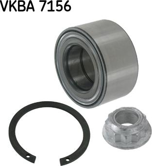 SKF VKBA 7156 - Wheel hub, bearing Kit autospares.lv