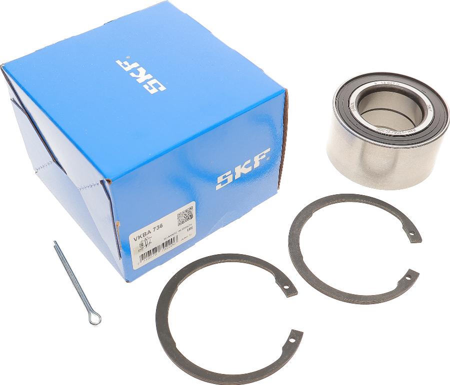 SKF VKBA 736 - Wheel hub, bearing Kit autospares.lv