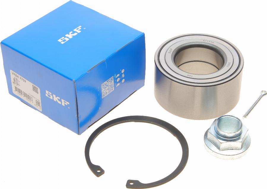 SKF VKBA 7759 - Wheel hub, bearing Kit autospares.lv