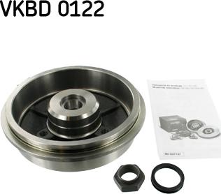 SKF VKBD 0122 - Brake Drum autospares.lv