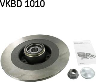 SKF VKBD 1010 - Brake Disc autospares.lv