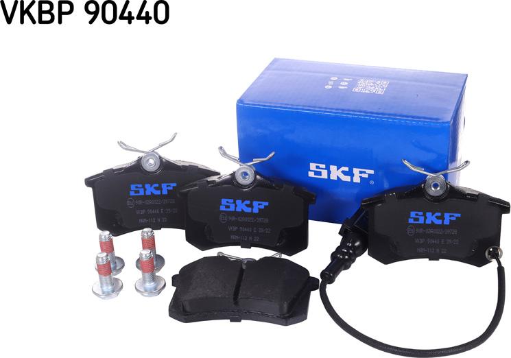 SKF VKBP 90440 E - Brake Pad Set, disc brake autospares.lv