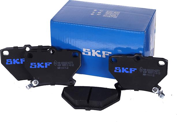 SKF VKBP 90559 A - Brake Pad Set, disc brake autospares.lv