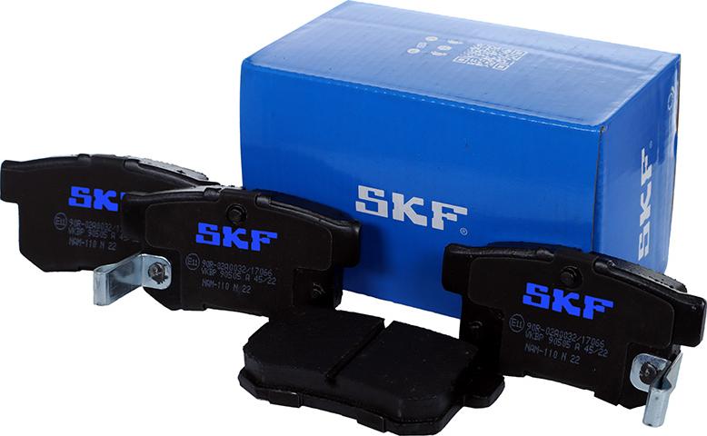 SKF VKBP 90505 A - Brake Pad Set, disc brake autospares.lv