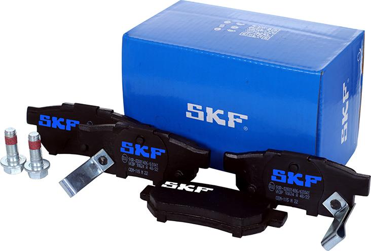 SKF VKBP 90624 A - Brake Pad Set, disc brake autospares.lv