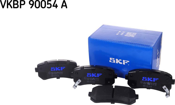 SKF VKBP 90054 A - Brake Pad Set, disc brake autospares.lv