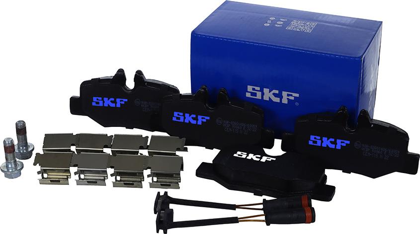 SKF VKBP 90060 E - Brake Pad Set, disc brake autospares.lv