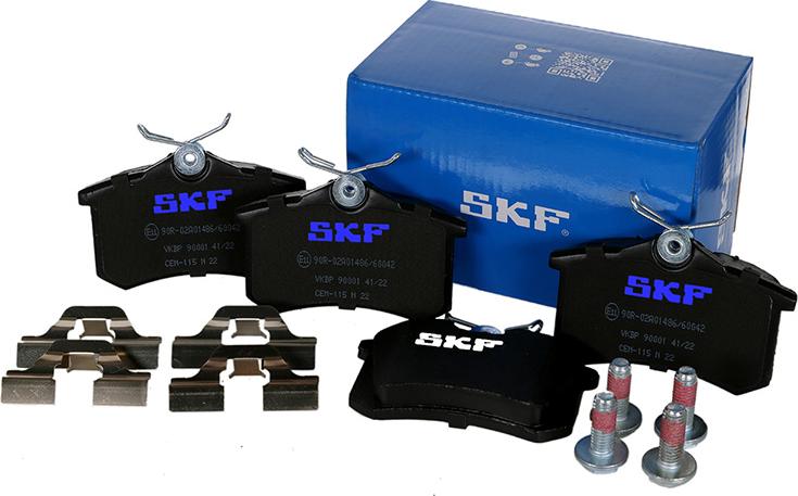 SKF VKBP 90001 - Brake Pad Set, disc brake autospares.lv