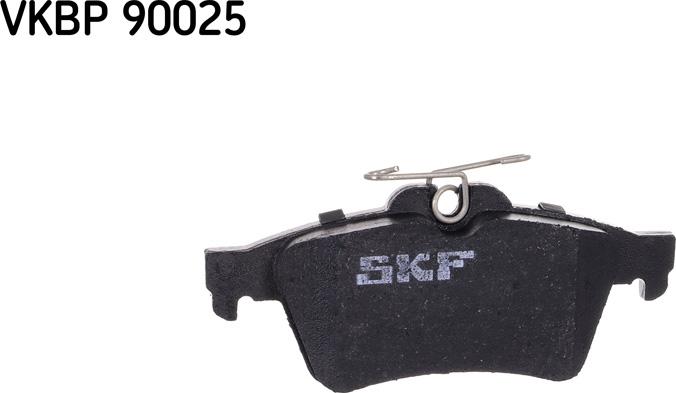 SKF VKBP 90025 - Brake Pad Set, disc brake autospares.lv