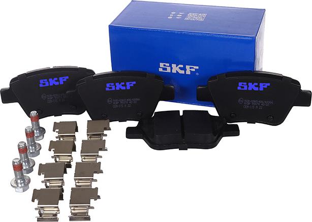 SKF VKBP 90070 - Brake Pad Set, disc brake autospares.lv