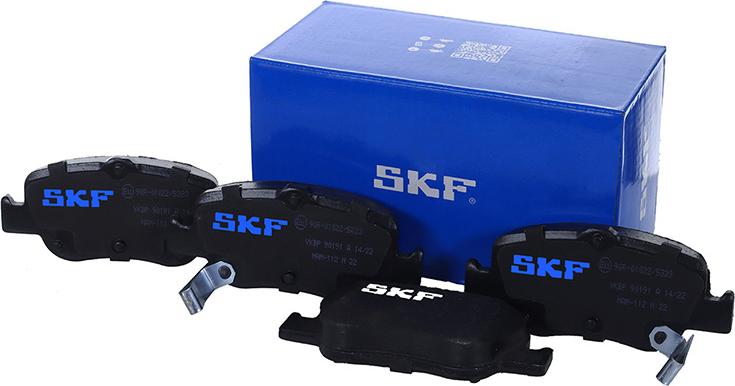 SKF VKBP 90191 A - Brake Pad Set, disc brake autospares.lv