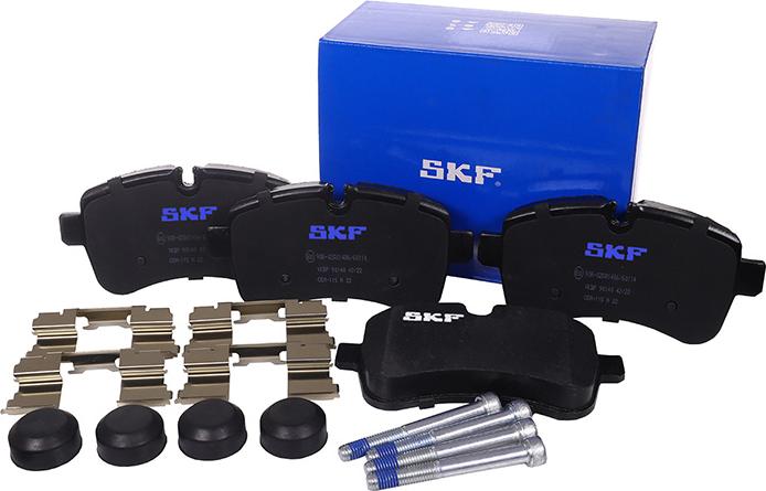 SKF VKBP 90140 - Brake Pad Set, disc brake autospares.lv