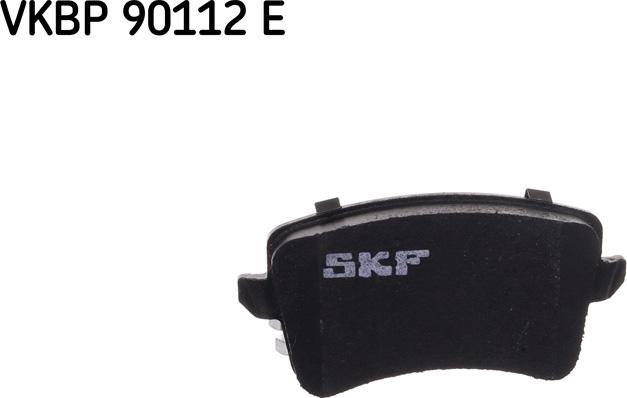 SKF VKBP 90112 E - Brake Pad Set, disc brake autospares.lv