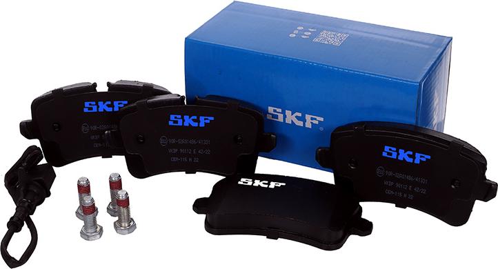 SKF VKBP 90112 E - Brake Pad Set, disc brake autospares.lv