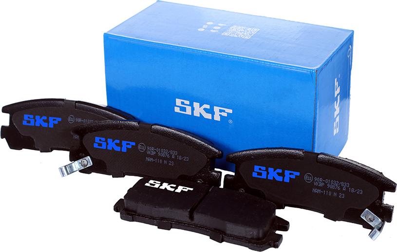 SKF VKBP 90876 A - Brake Pad Set, disc brake autospares.lv