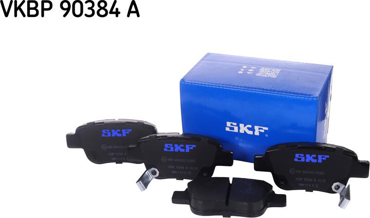 SKF VKBP 90384 A - Brake Pad Set, disc brake autospares.lv