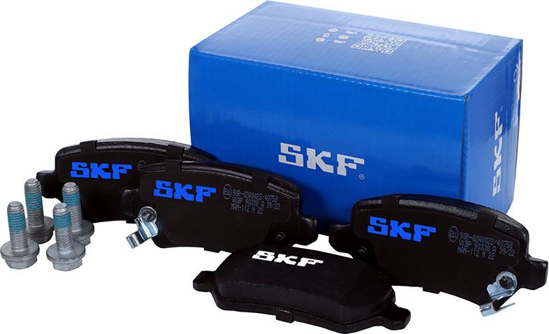 SKF VKBP 90338 A - Brake Pad Set, disc brake autospares.lv