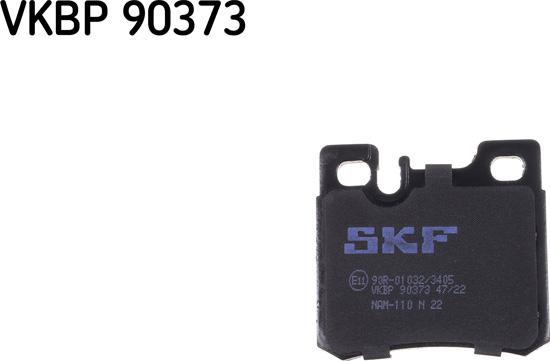 SKF VKBP 90373 - Brake Pad Set, disc brake autospares.lv