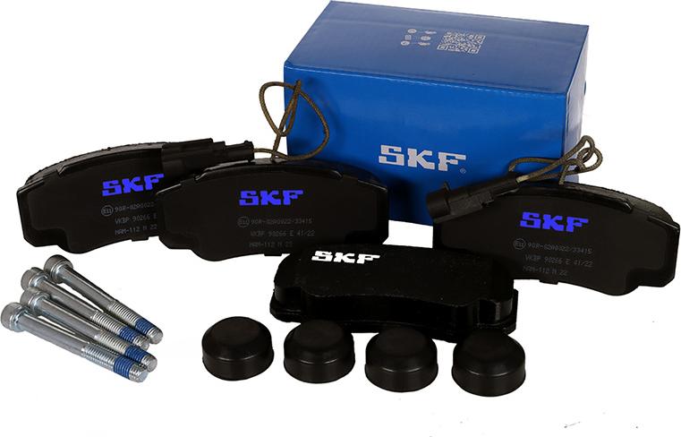 SKF VKBP 90266 E - Brake Pad Set, disc brake autospares.lv