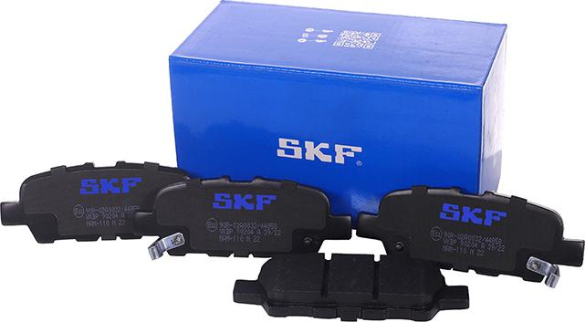 SKF VKBP 90204 A - Brake Pad Set, disc brake autospares.lv