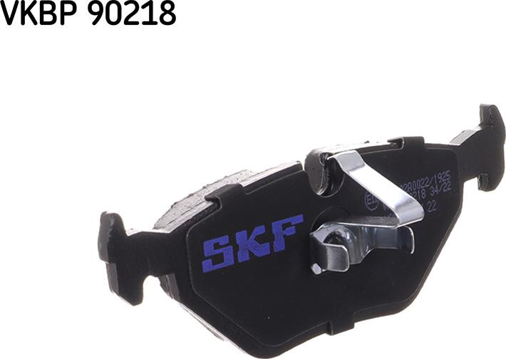 SKF VKBP 90218 - Brake Pad Set, disc brake autospares.lv