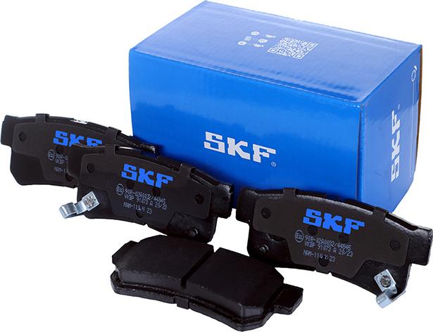 SKF VKBP 91073 A - Brake Pad Set, disc brake autospares.lv