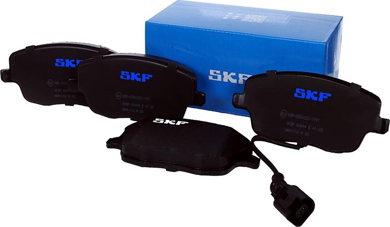 SKF VKBP 80494 E - Brake Pad Set, disc brake autospares.lv