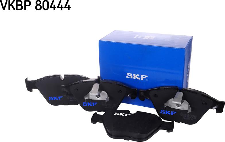 SKF VKBP 80444 - Brake Pad Set, disc brake autospares.lv