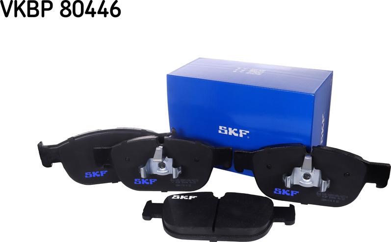 SKF VKBP 80446 - Brake Pad Set, disc brake autospares.lv