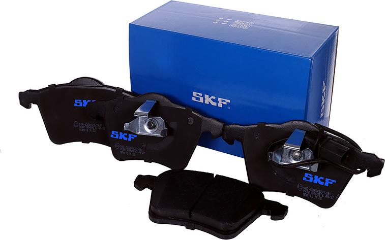 SKF VKBP 80405 E - Brake Pad Set, disc brake autospares.lv