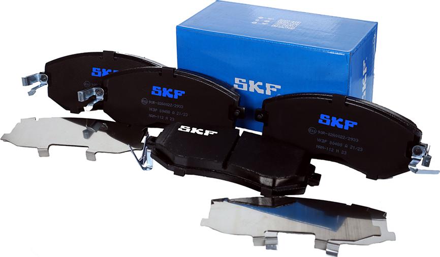 SKF VKBP 80488 A - Brake Pad Set, disc brake autospares.lv