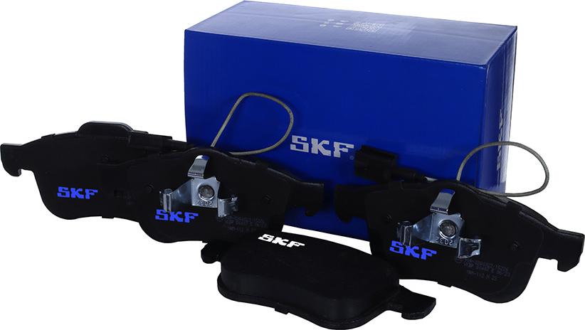 SKF VKBP 80487 E - Brake Pad Set, disc brake autospares.lv