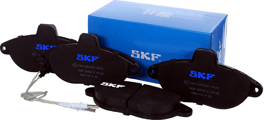 SKF VKBP 80423 E - Brake Pad Set, disc brake autospares.lv