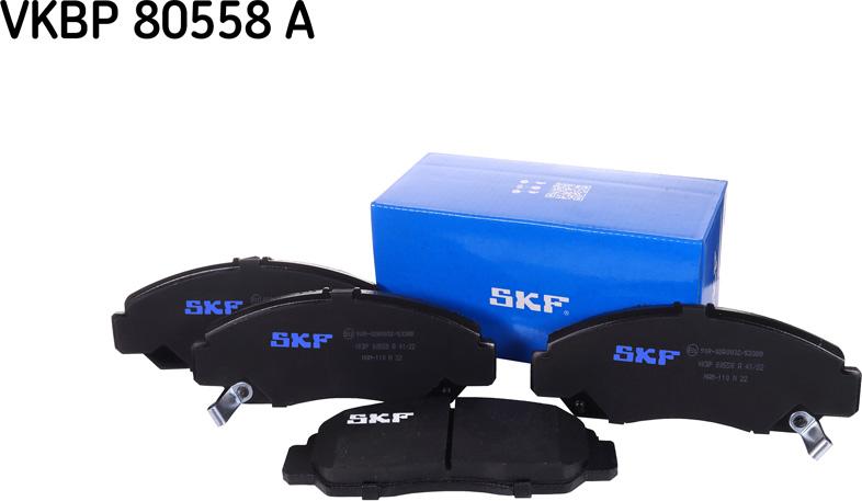 SKF VKBP 80558 A - Brake Pad Set, disc brake autospares.lv