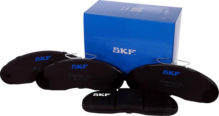 SKF VKBP 80526 - Brake Pad Set, disc brake autospares.lv