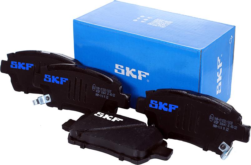 SKF VKBP 80641 A - Brake Pad Set, disc brake autospares.lv