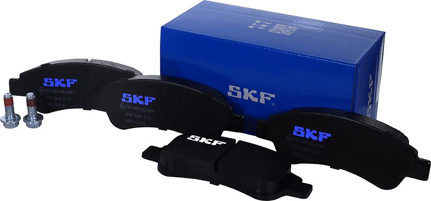SKF VKBP 80648 - Brake Pad Set, disc brake autospares.lv