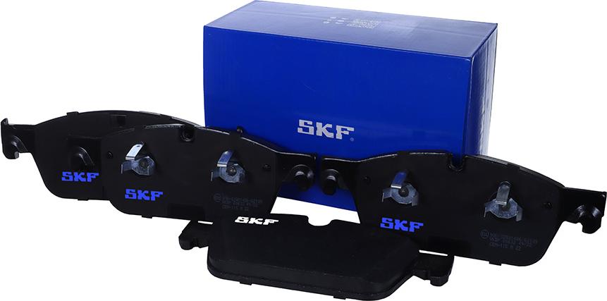 SKF VKBP 80632 - Brake Pad Set, disc brake autospares.lv