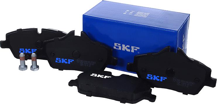 SKF VKBP 80093 - Brake Pad Set, disc brake autospares.lv