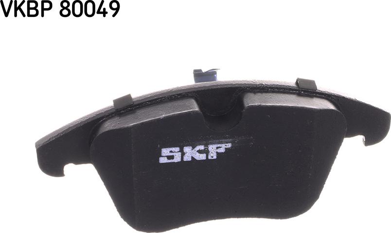 SKF VKBP 80049 - Brake Pad Set, disc brake autospares.lv