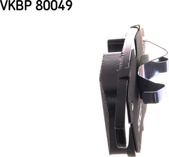 SKF VKBP 80049 - Brake Pad Set, disc brake autospares.lv