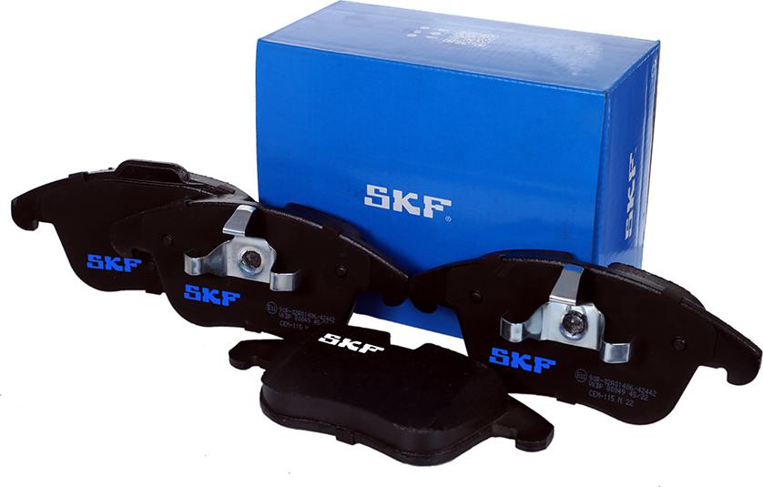 SKF VKBP 80049 - Brake Pad Set, disc brake autospares.lv