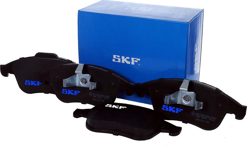 SKF VKBP 80063 - Brake Pad Set, disc brake autospares.lv