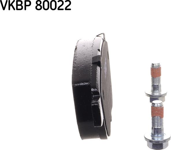 SKF VKBP 80022 - Brake Pad Set, disc brake autospares.lv