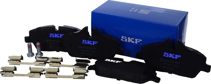 SKF VKBP 80079 - Brake Pad Set, disc brake autospares.lv