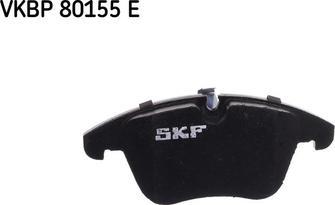 SKF VKBP 80155 E - Brake Pad Set, disc brake autospares.lv