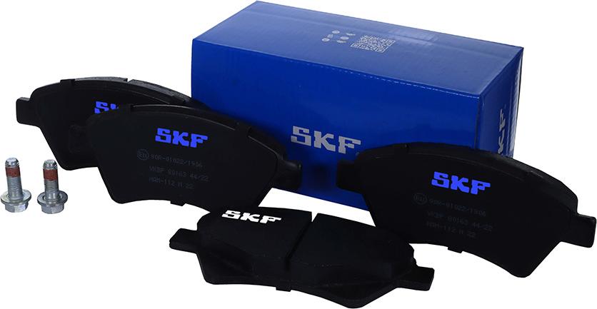 SKF VKBP 80163 - Brake Pad Set, disc brake autospares.lv