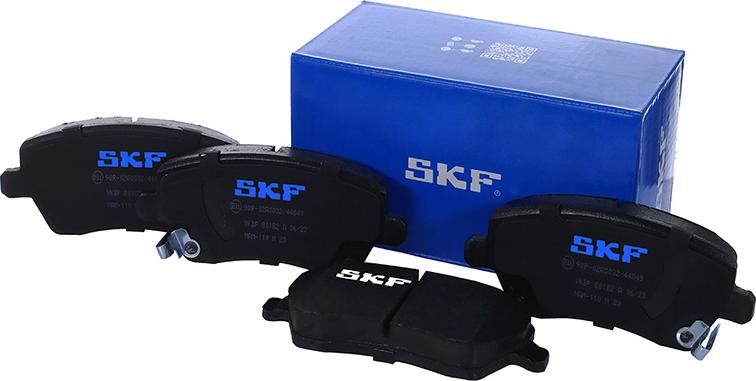 SKF VKBP 80182 A - Brake Pad Set, disc brake autospares.lv