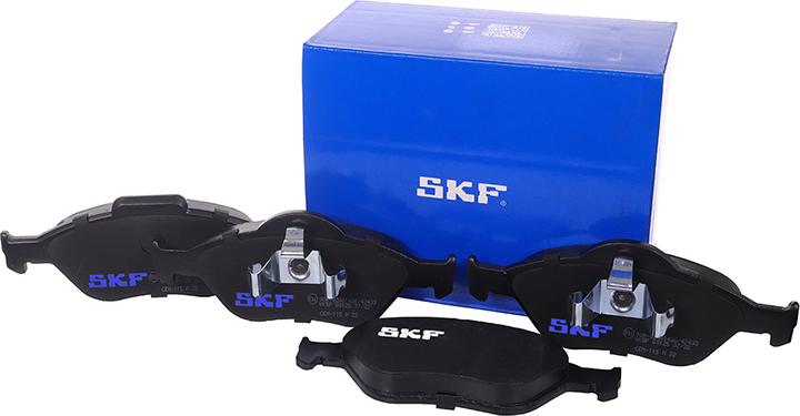 SKF VKBP 80125 - Brake Pad Set, disc brake autospares.lv